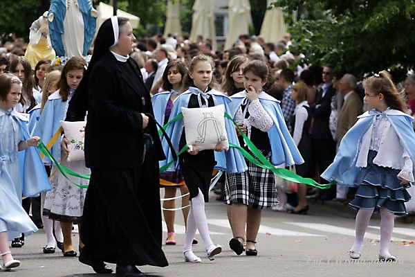 Uroczystości Bożego Ciała w Jaśle