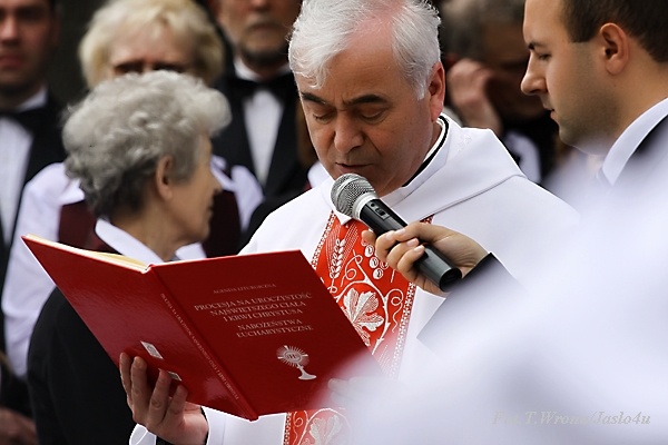 Uroczystości Bożego Ciała w Jaśle