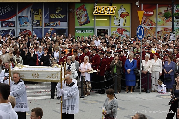 Uroczystości Bożego Ciała w Jaśle