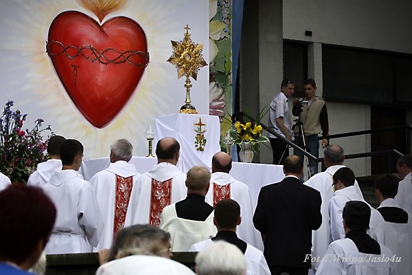 Uroczystości Bożego Ciała w Jaśle