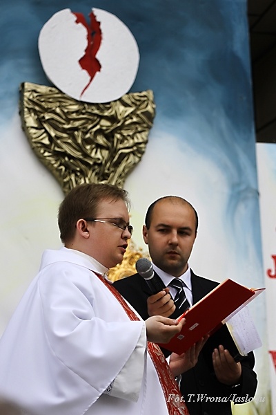 Uroczystości Bożego Ciała w Jaśle