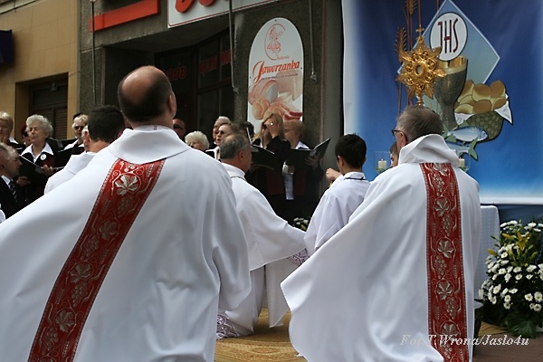 Uroczystości Bożego Ciała w Jaśle