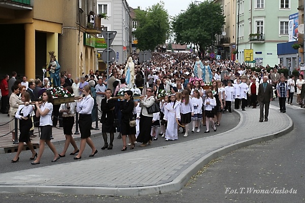 Uroczystości Bożego Ciała w Jaśle