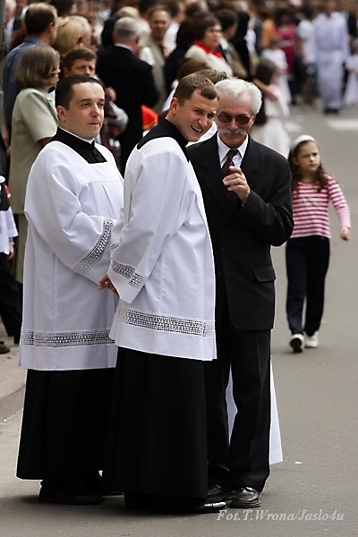 Uroczystości Bożego Ciała w Jaśle