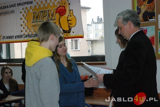 VI Konkurs Powiatowy „ Zostań Poliglotą” w Gimnazjum nr 1 w Jaśle