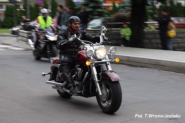 VII Zlot Motocyklowy im. Hubala - Parada w Jaśle