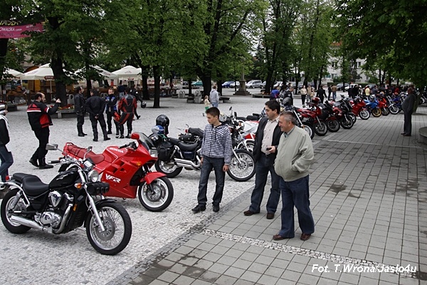 VII Zlot Motocyklowy im. Hubala - Parada w Jaśle