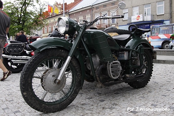 VII Zlot Motocyklowy im. Hubala - Parada w Jaśle