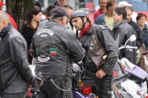 VII Zlot Motocyklowy im. Hubala - Parada w Jaśle