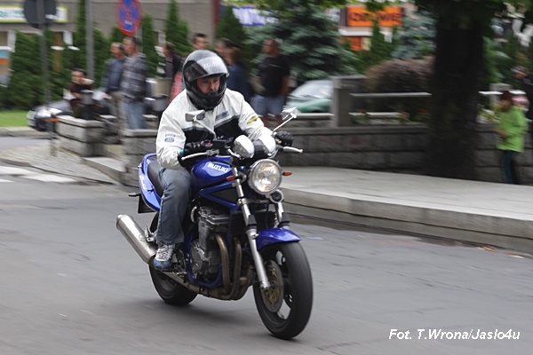 VII Zlot Motocyklowy im. Hubala - Parada w Jaśle