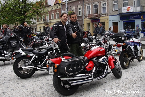 VII Zlot Motocyklowy im. Hubala - Parada w Jaśle