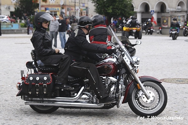 VII Zlot Motocyklowy im. Hubala - Parada w Jaśle