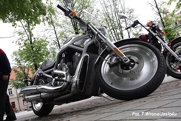 VII Zlot Motocyklowy im. Hubala - Parada w Jaśle