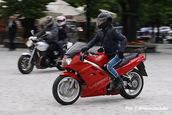 VII Zlot Motocyklowy im. Hubala - Parada w Jaśle