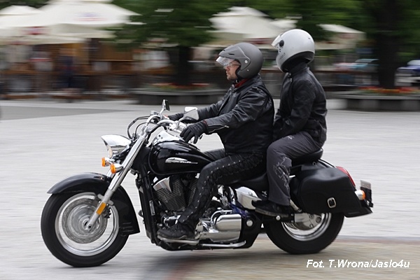 VII Zlot Motocyklowy im. Hubala - Parada w Jaśle