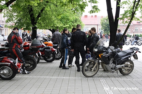 VII Zlot Motocyklowy im. Hubala - Parada w Jaśle