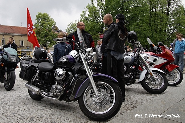 VII Zlot Motocyklowy im. Hubala - Parada w Jaśle