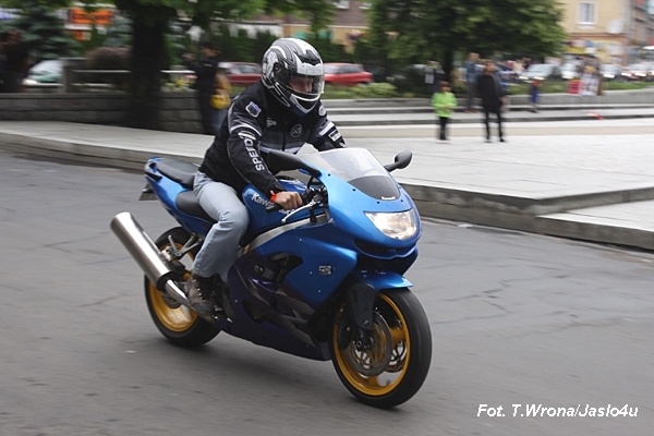 VII Zlot Motocyklowy im. Hubala - Parada w Jaśle