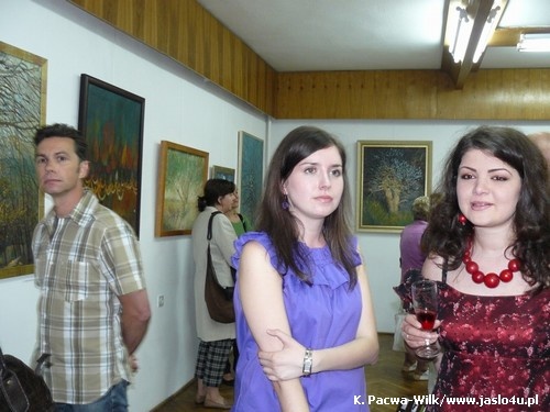 Wernisaż prac Jana Dyląga w Muzeum Regionalnym w Jaśle