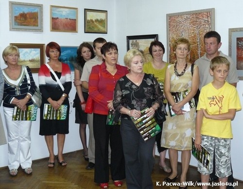 Wernisaż prac Jana Dyląga w Muzeum Regionalnym w Jaśle