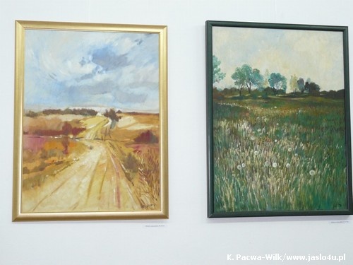 Wernisaż prac Jana Dyląga w Muzeum Regionalnym w Jaśle