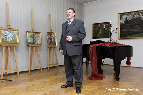 Wernisaż prac Marka Wiatra w JDK-u