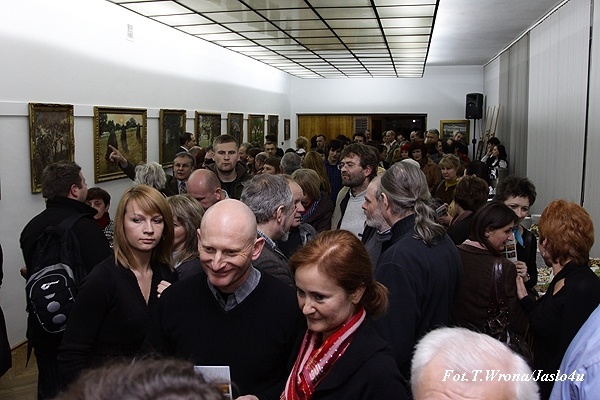 Wernisaż prac Marka Wiatra w JDK-u