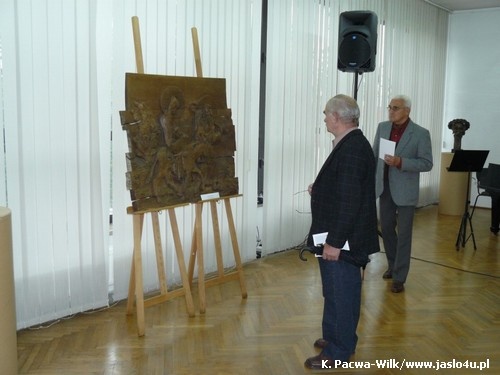 Wernisaż prac uczniów Liceum Plastycznego w Krośnie