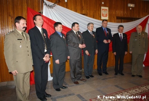 Wręczenie medali za zasługi dla obronności kraju