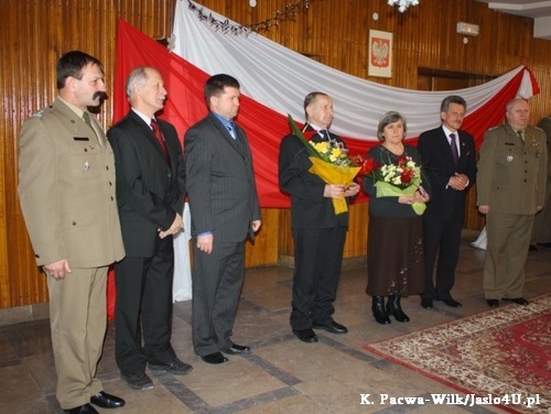 Wręczenie medali za zasługi dla obronności kraju