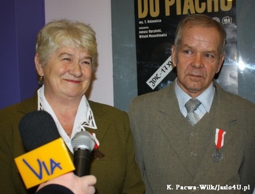 Wręczenie medali za zasługi dla obronności kraju
