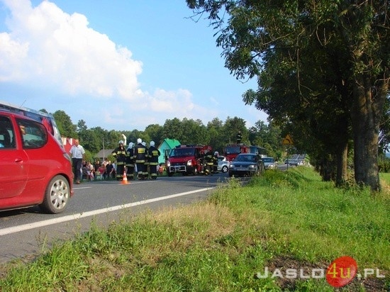 Wypadek autobusu w Kluczowej