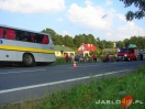 Wypadek autobusu w Kluczowej