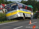 Wypadek autobusu w Kluczowej