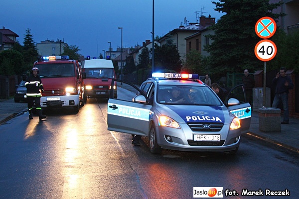 Wypadek na ul. Jana Pawła