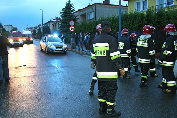 Wypadek na ul. Jana Pawła