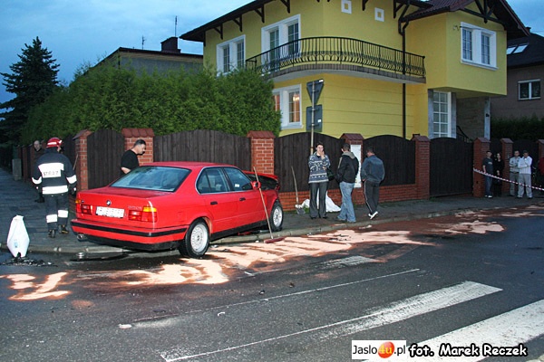 Wypadek na ul. Jana Pawła