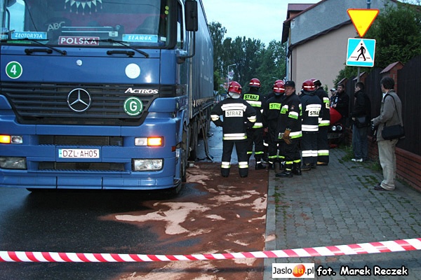 Wypadek na ul. Jana Pawła
