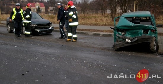 Wypadek przy ul. Mickiewicza fot. Ilona Czarnecka