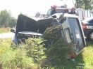 Wypadek w Krajowicach - 21.08.2009