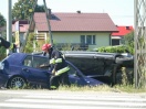 Wypadek w Krajowicach - 21.08.2009