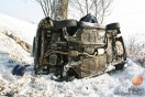 Wypadek w Szebniach 04.12.2010