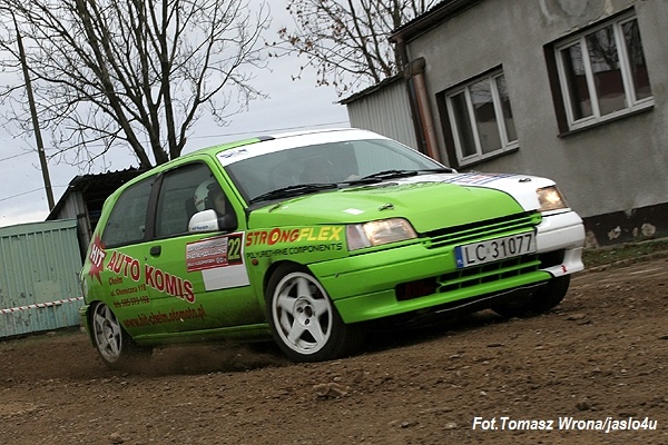 X Jasielski Samochodowy Rajd Niepodległości Wyścig Jasło 11.11.2010