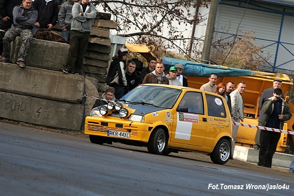 X Jasielski Samochodowy Rajd Niepodległości Wyścig Jasło 11.11.2010
