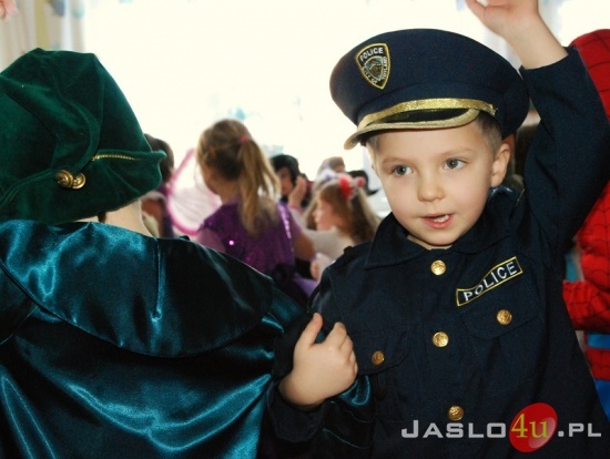 Zabawa karnawałowa w Przedszkolu Miejskim nr 12 w Jaśle fot. Ilona Czarnecka