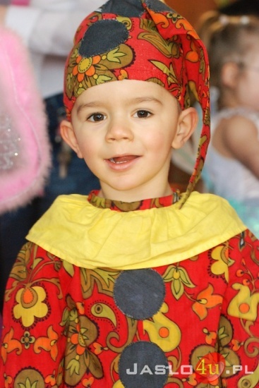 Zabawa karnawałowa w Przedszkolu Miejskim nr 12 w Jaśle fot. Ilona Czarnecka