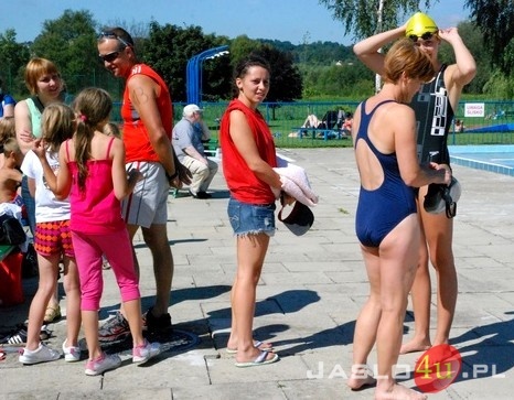 Zawody w triathlonie o Puchar Jasła fot. Ilona Czarnecka