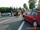 Zderzenie  się pojazdów na drodze krajowej 73