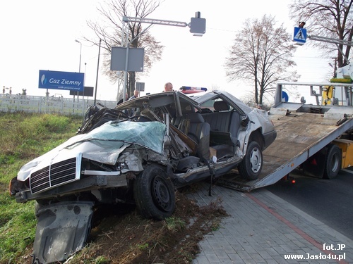 Zderzenie trzech samochodów na Bieszczadzkiej