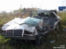 Zderzenie trzech samochodów na Bieszczadzkiej
